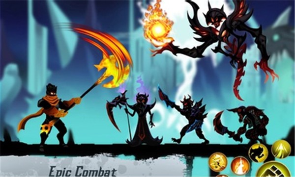 阴影战士火柴人勇士队截图