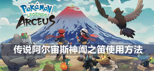 宝可梦传说阿尔宙斯神阖之笛使用方法