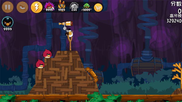 愤怒的小鸟太空版截图3