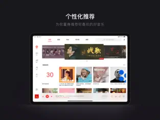 网易云音乐hd截图
