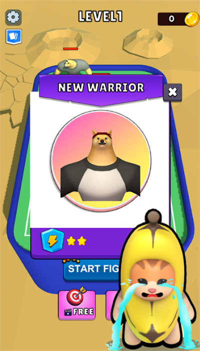 合并香蕉猫战斗游戏截图