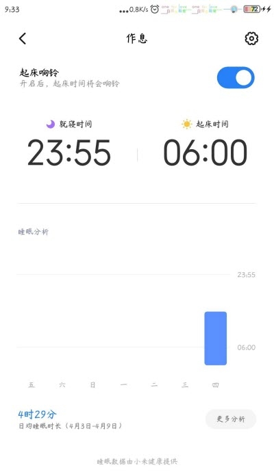 小米运动健康截图