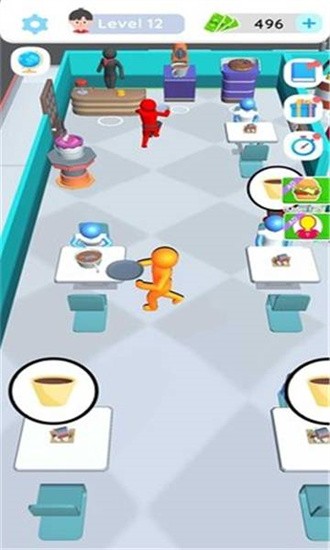 放置快餐店截图