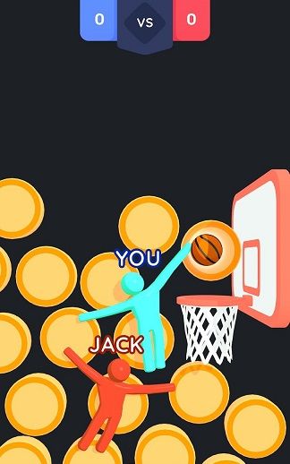 拙笨篮球游戏截图