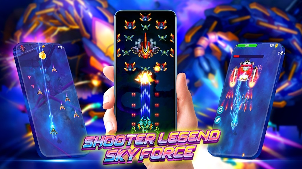 天空射手传奇手游截图