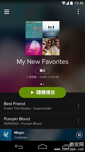 spotify电视版截图