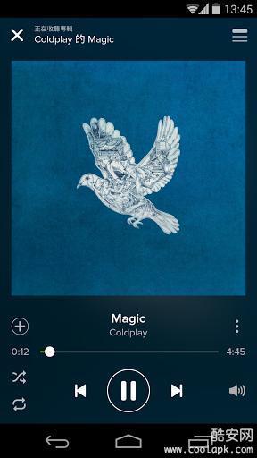 spotify电视版截图