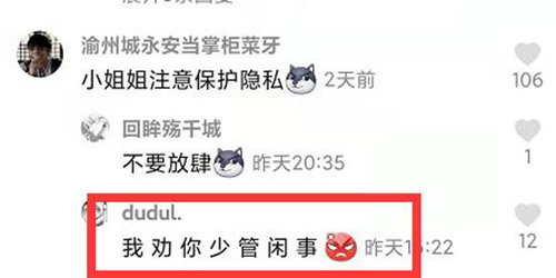 抖音我劝你不要多管闲事什么梗