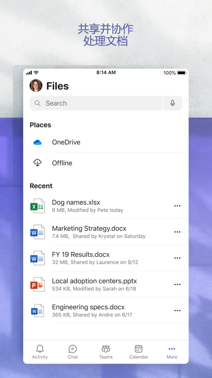 Microsoft Teams截图1