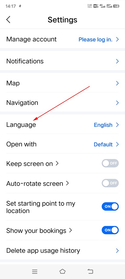 NAVER地图截图