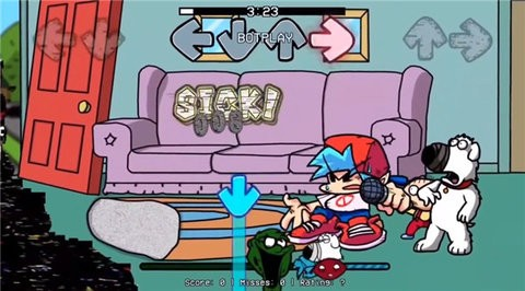 FNF错误化恶搞之家模组版截图