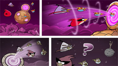 愤怒的小鸟太空截图