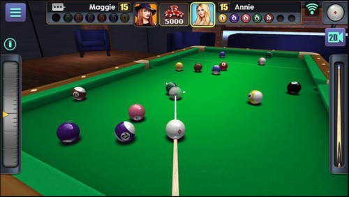 3d台球截图
