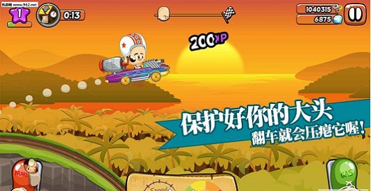 大头赛车截图