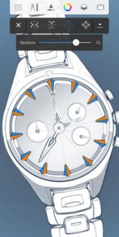 sketchbook绘画截图