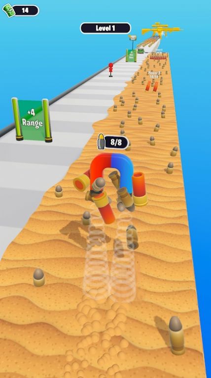 拉动弹药跑酷截图