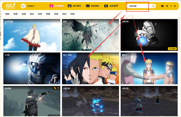 元气壁纸电脑版截图