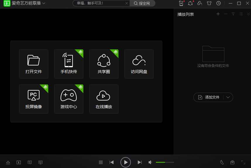 爱奇艺万能播放器截图