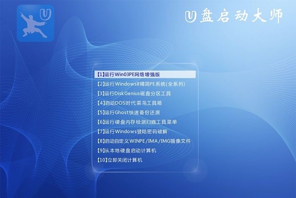 U盘启动大师专业版截图