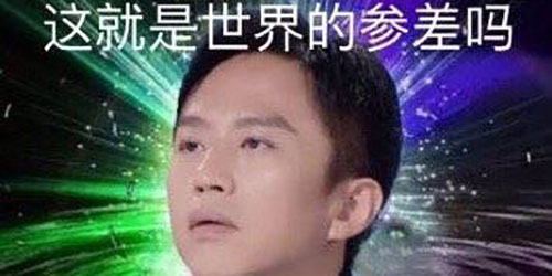 世界的参差是什么意思