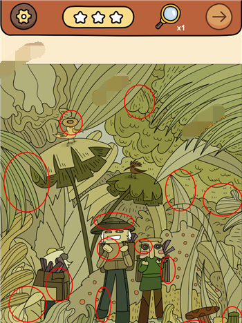 脑洞大侦探找隐藏第20关通关图文 找隐藏第20关怎么过