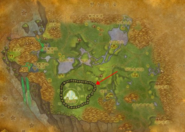 魔兽世界饥饿者杜恩位置在哪？