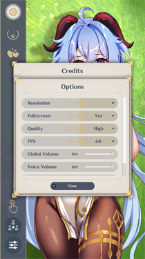 甘雨触摸器截图1