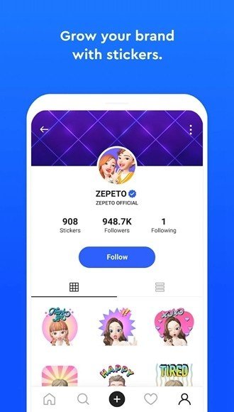 Sticker.ly表情包截图