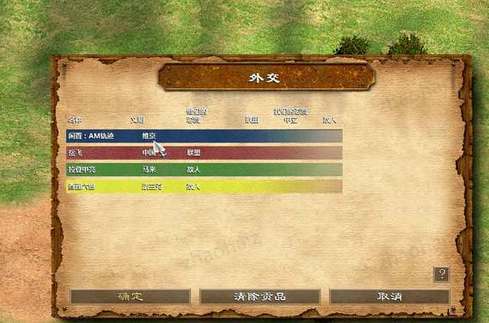 帝国时代2怎么给盟友进贡资源