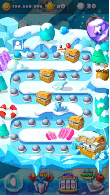 冰雪消消乐红包版截图3