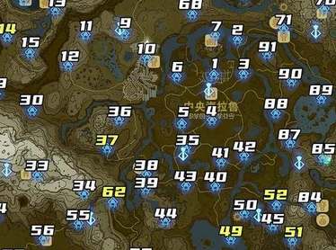 王国之泪神庙位置高清大图