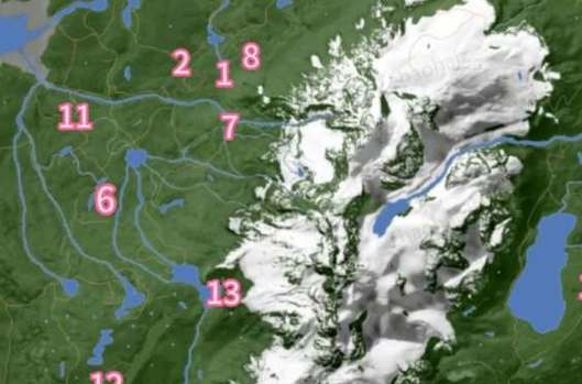 森林之子地图探索顺序攻略图解