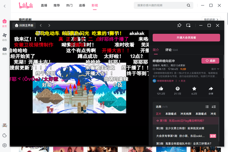 哔哩哔哩精简版截图