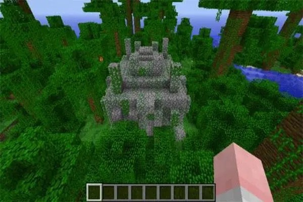 我的世界手机版(快速寻找)丛林神殿的指令 mc丛林神殿坐标指令代码