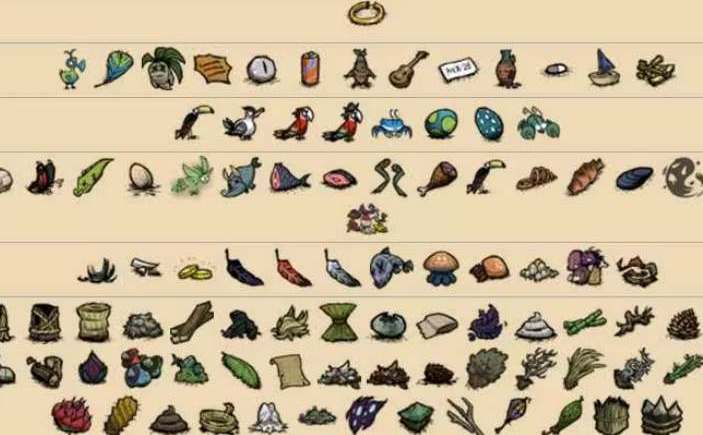 饥荒海难火山献祭物品表