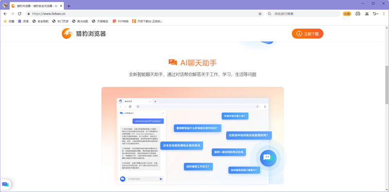 猎豹浏览器正式版截图