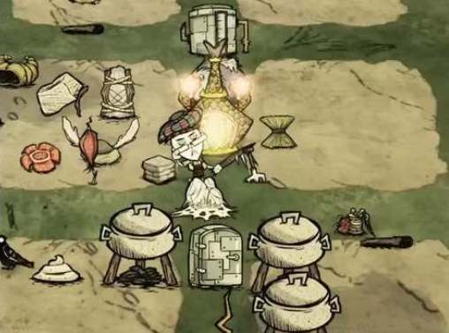 饥荒联机版奶奶岛修房子材料