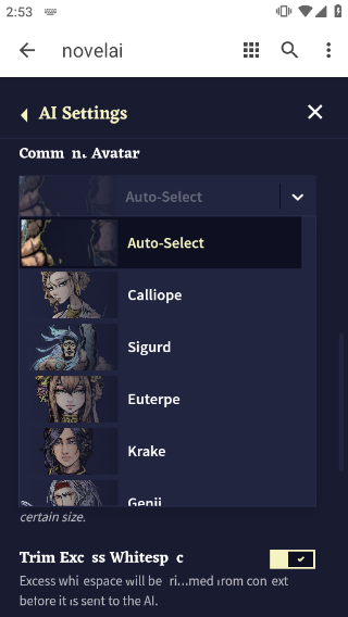 novelai手机版截图