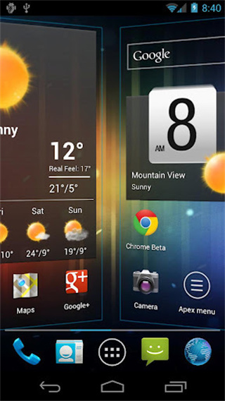 apex launcher截图1