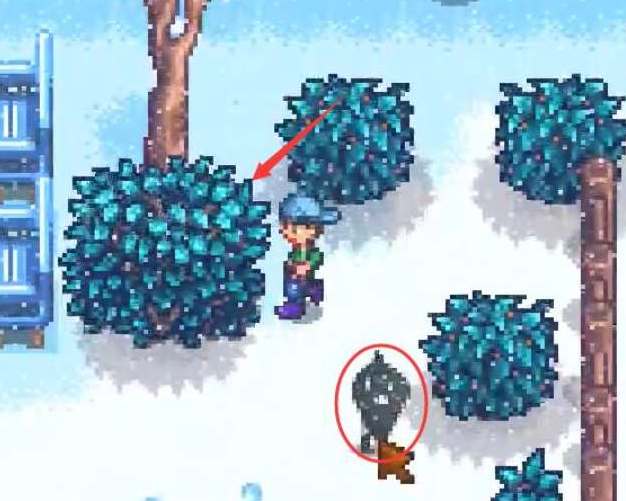 星露谷物语冬日谜团黑影去哪了