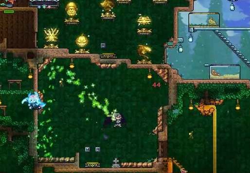 泰拉瑞亚灾厄圣金源矿挖掘攻略