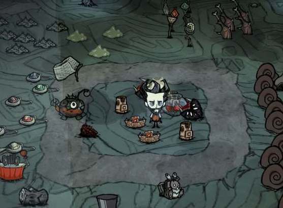 饥荒冬天地下冷不冷