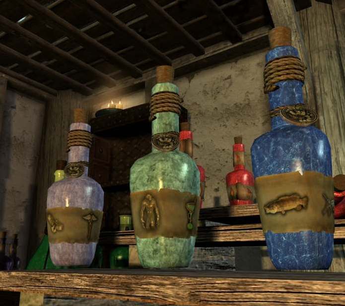 上古卷轴5药剂配方代码大全