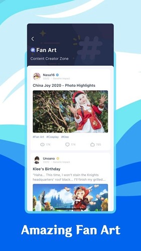 米游社国际服hoyolab截图