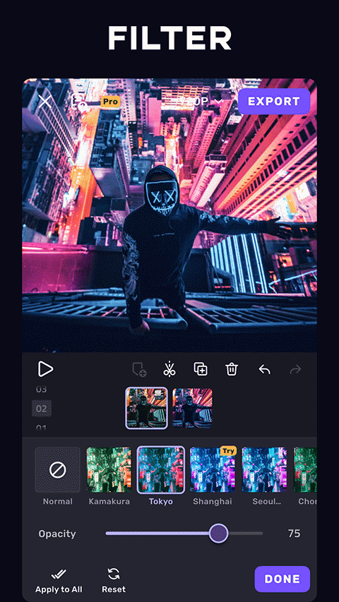 vivacut剪辑软件截图