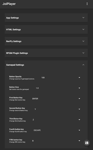 JoiPlay模拟器三件套截图