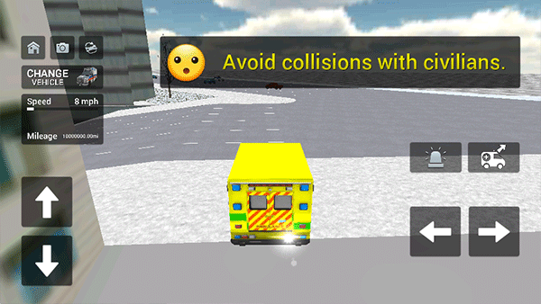 救护车模拟器汉化版截图