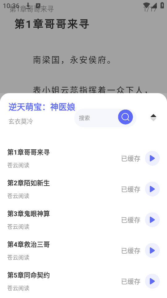 苍云阅读截图4