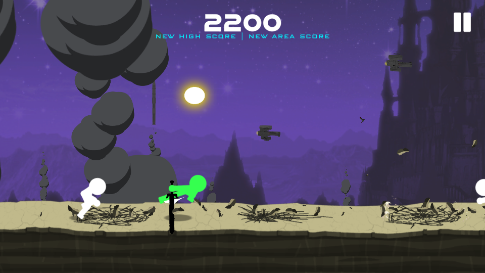 火柴人闪光截图