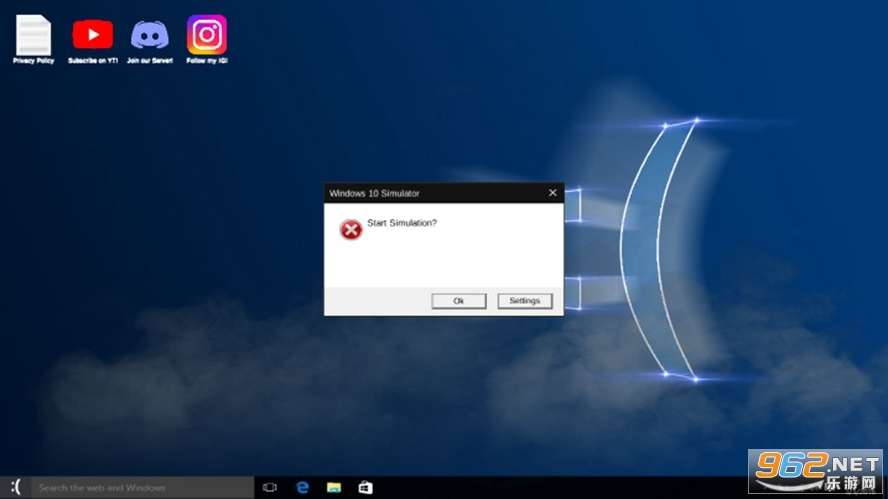 Win10模拟器截图
